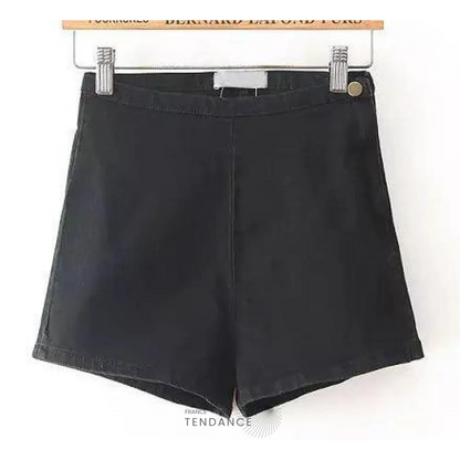Mini Short Taille Haute Casual | France-Tendance