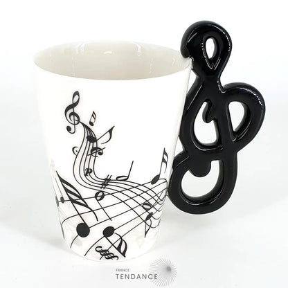 Mug Décoratif musique Noir Et Blanc | France-Tendance