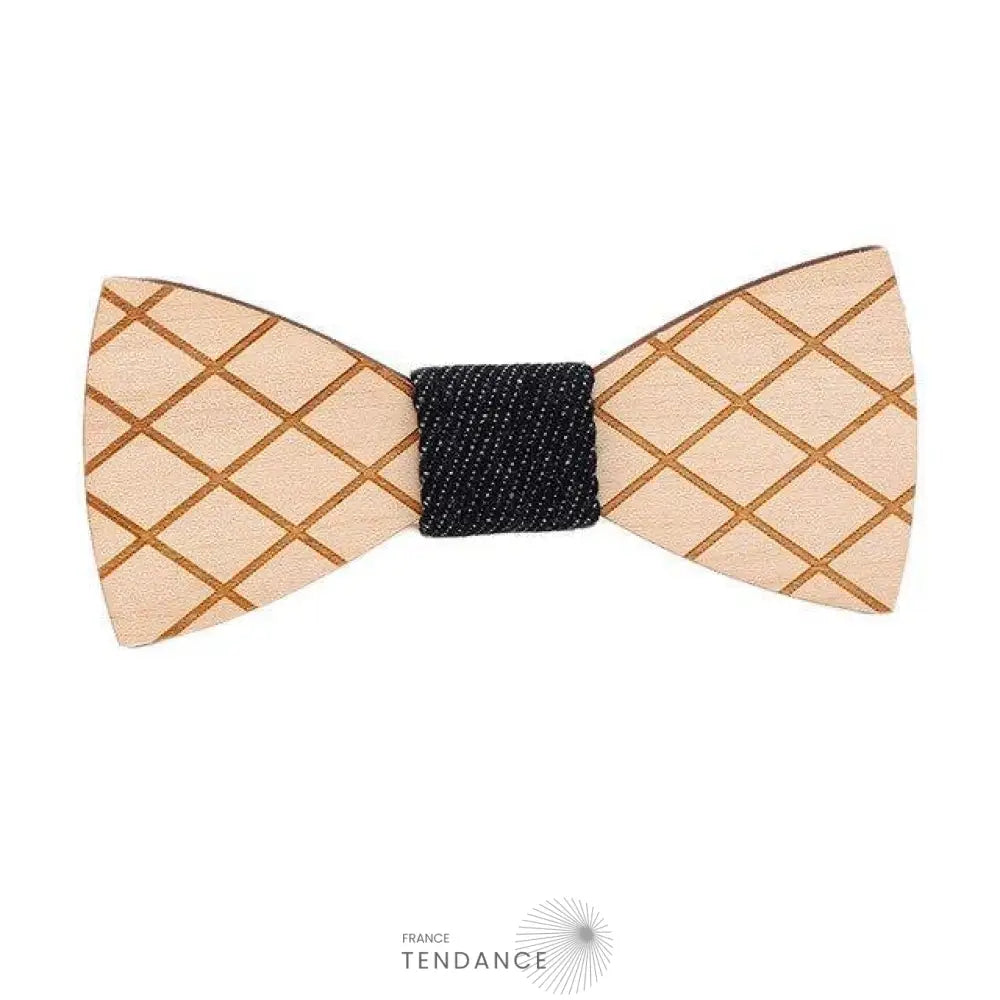 Noeud Papillon En Bois Design 2020 | France-Tendance