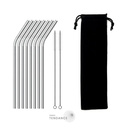 Pailles En Acier Inoxydable | France-Tendance