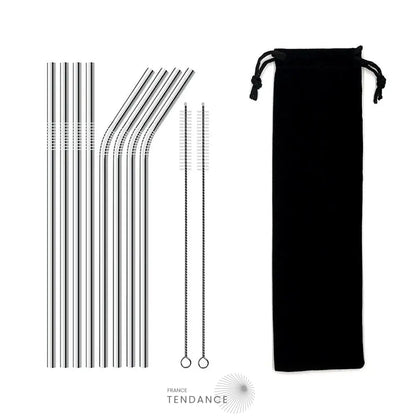 Pailles En Acier Inoxydable | France-Tendance