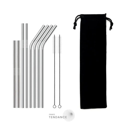 Pailles En Acier Inoxydable | France-Tendance