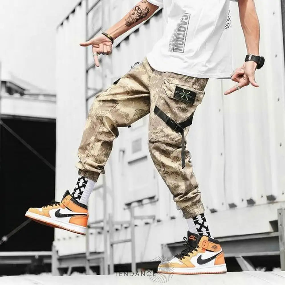 Pantalon Black x Camouflage™ | France-Tendance