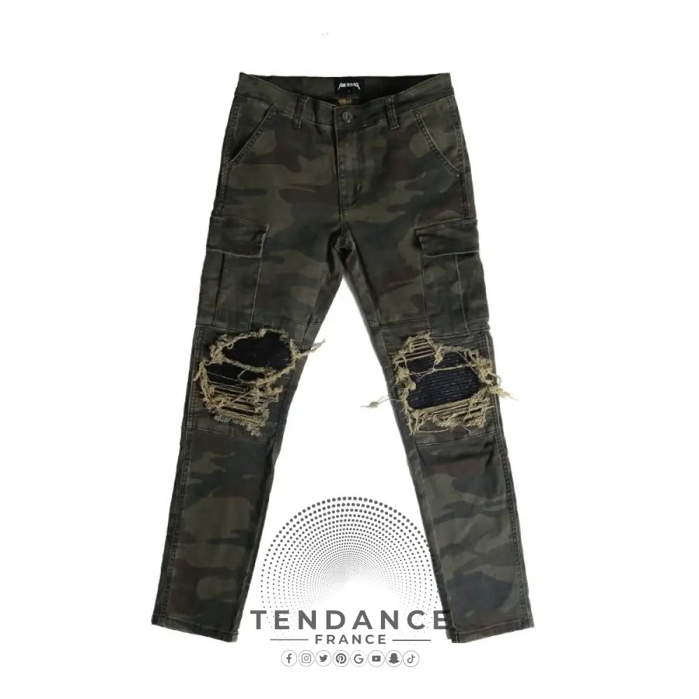 Pantalon Camo x Jag | France-Tendance