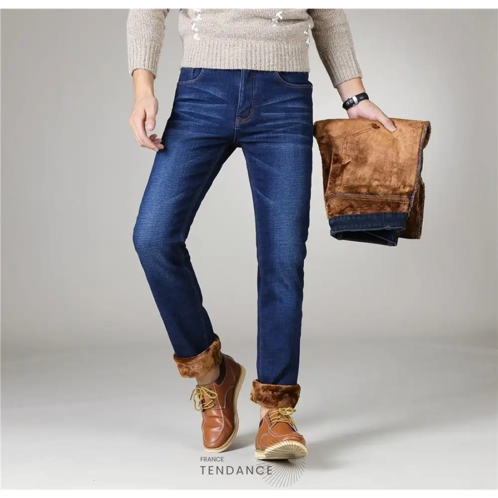 Pantalon Jean Thermique | France-Tendance