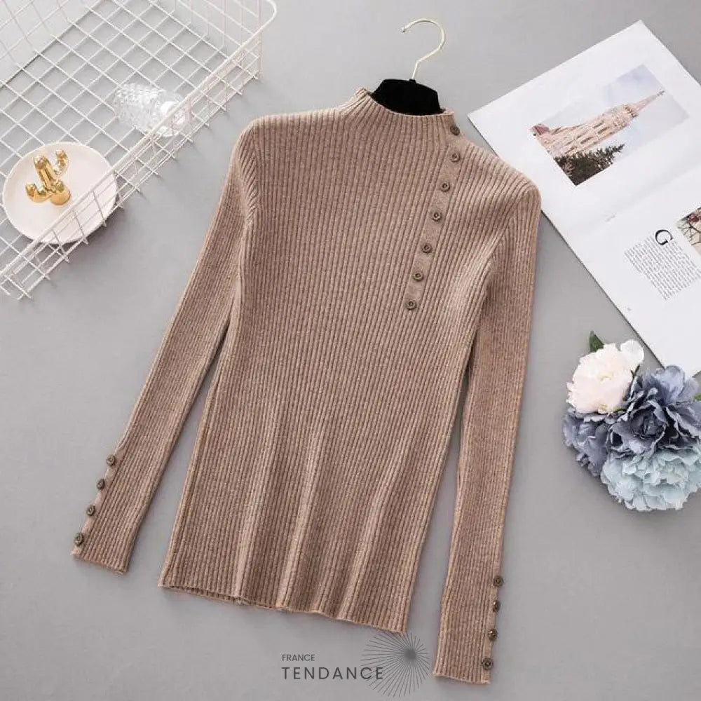 Petit Pull à Boutons | France-Tendance