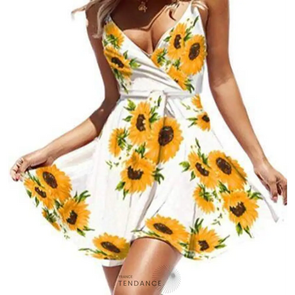 Petite Robe Féminine Imprimée | France-Tendance