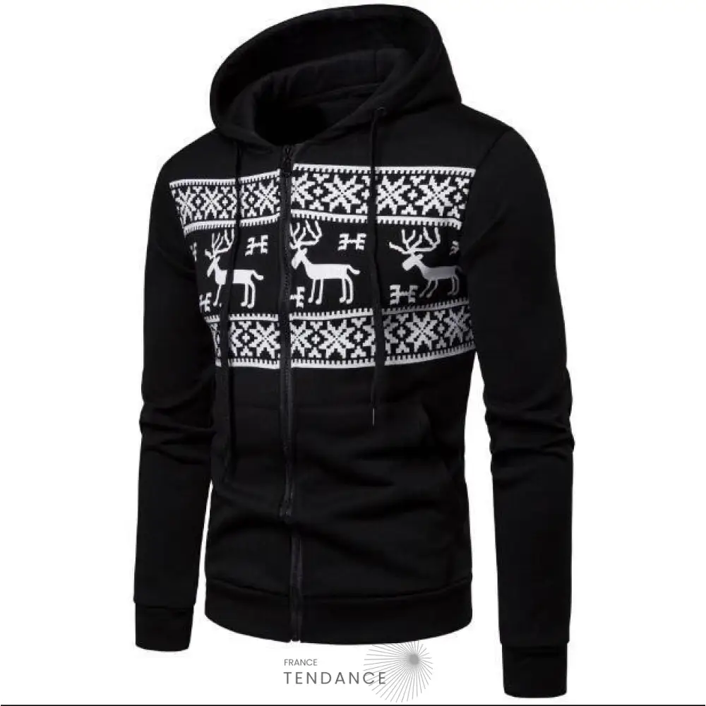 Pull à Capuche Noël | France-Tendance