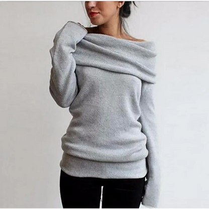 Pull Confortable Maxi Col | France-Tendance