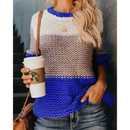 Pull Tricolore Féminin | France-Tendance