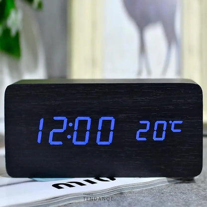 Réveil En Bois à Led | France-Tendance