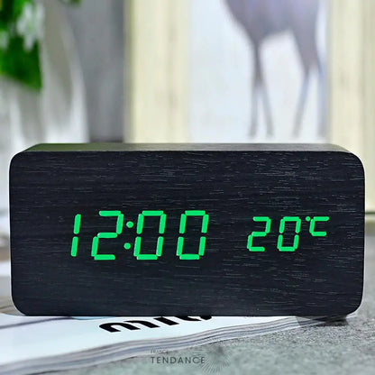 Réveil En Bois à Led | France-Tendance