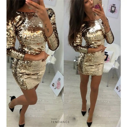 Robe à Sequins | France-Tendance