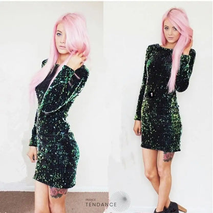 Robe à Sequins Shine | France-Tendance