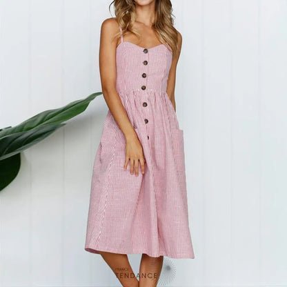 Robe Bohème Midi Imprimée | France-Tendance
