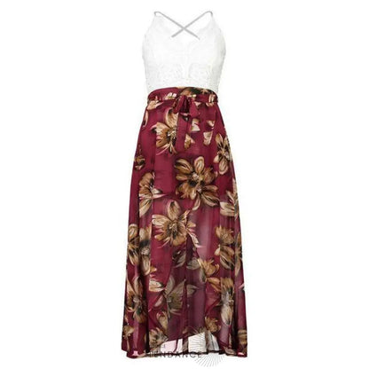 Robe Bustier Fleurie | France-Tendance