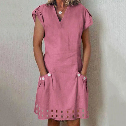 Robe Casual Vintage | France-Tendance