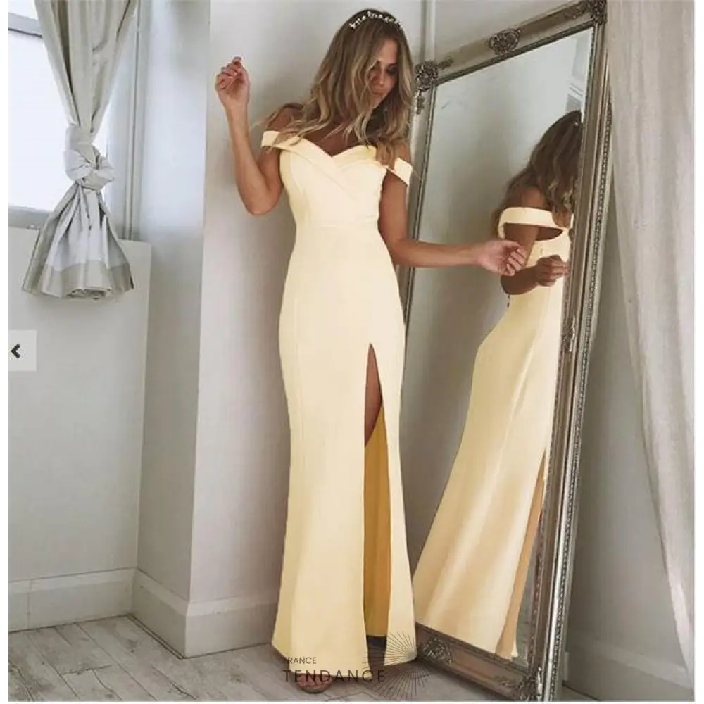 Robe De Cérémonie épaules Nues | France-Tendance
