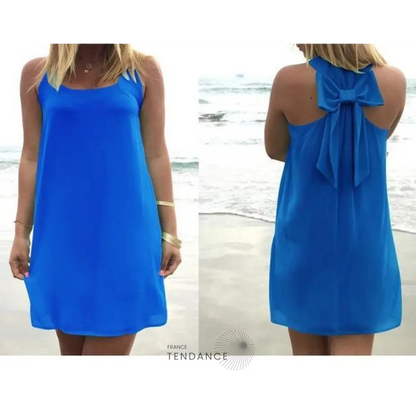 Robe D’été Noeud Papillon | France-Tendance