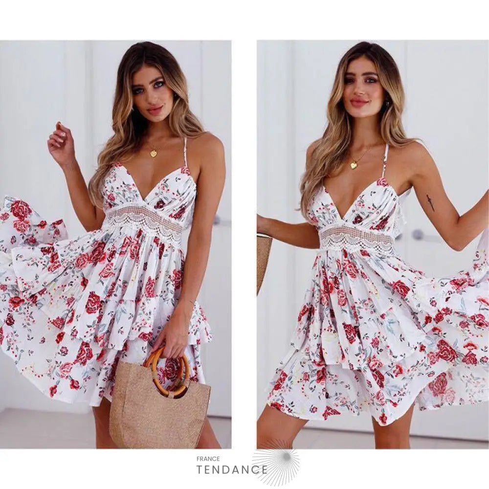 Robe En Dentelle Marie | France-Tendance