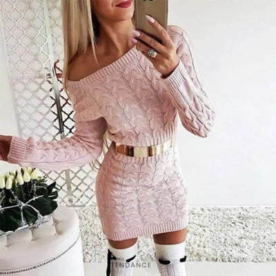 Robe Pull élégante | France-Tendance