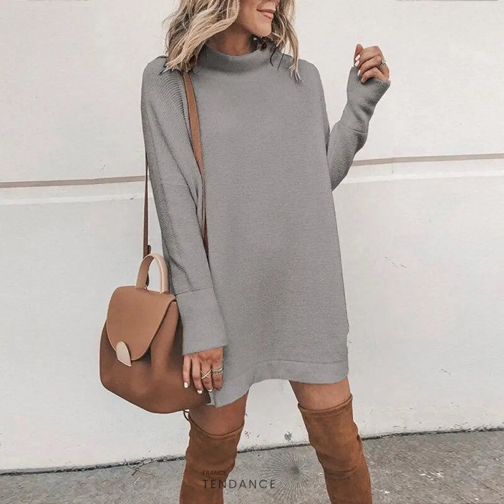Robe Pull Manches Longues | France-Tendance