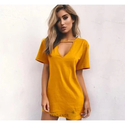 Robe T-shirt Décontractée | France-Tendance