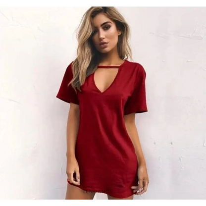 Robe T-shirt Décontractée | France-Tendance