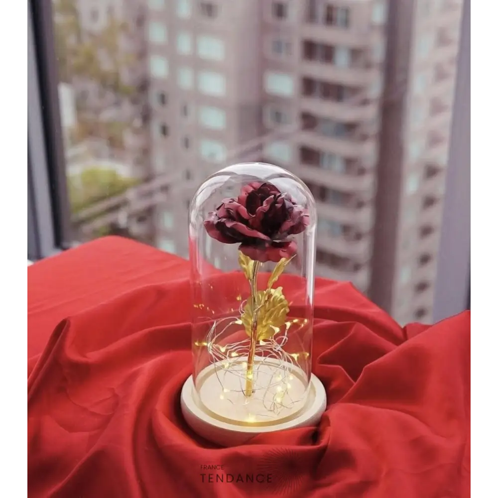 Rose Eternelle Enchantée: La Belle Et Bête | France-Tendance