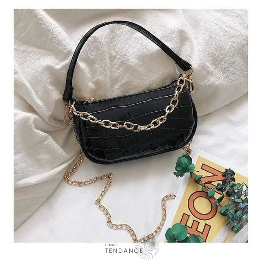 Sac Croco Chains | France-Tendance