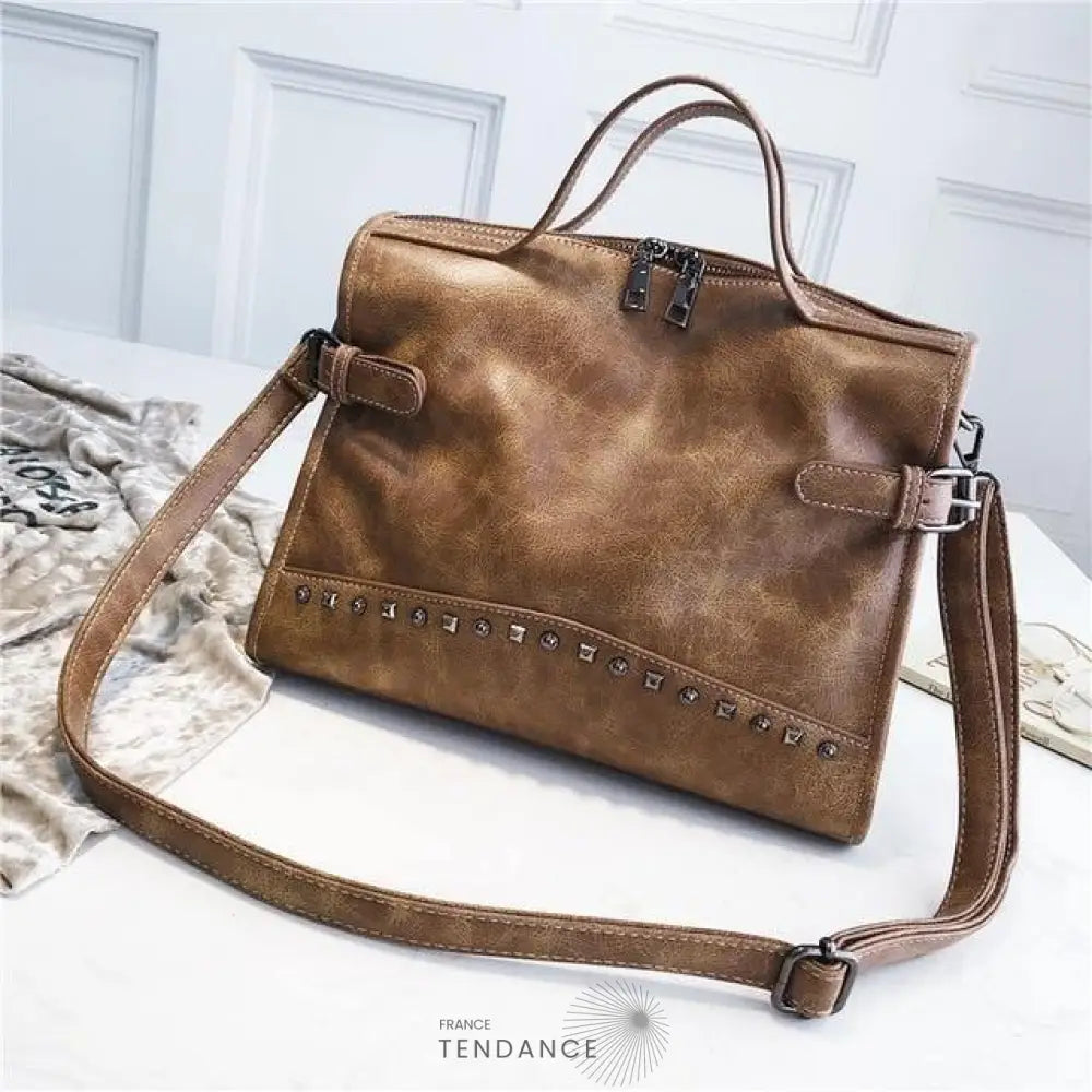 Sac Vintage Clouté | France-Tendance