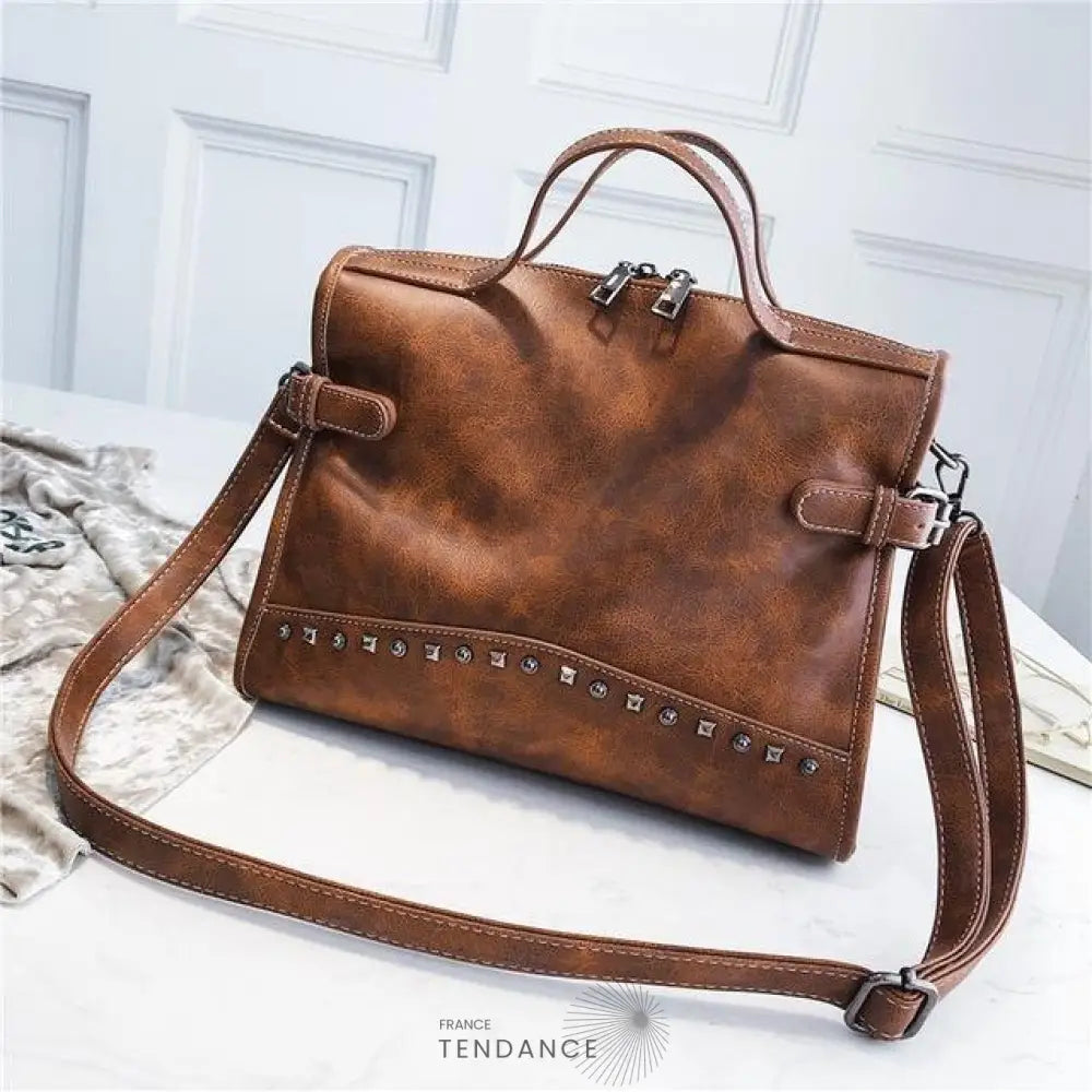 Sac Vintage Clouté | France-Tendance