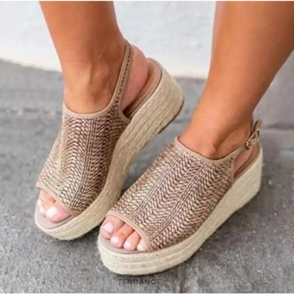 Sandales Casual à Plateformes | France-Tendance