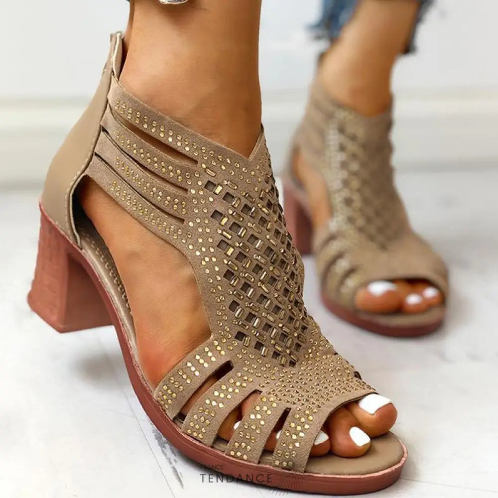 Sandales Féminines Gladiateur | France-Tendance