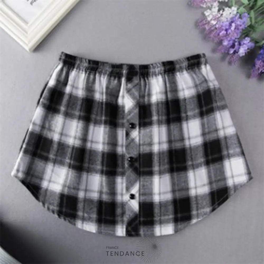 SKIRV™ | Jupe Bas-de-Chemise Tendance Outfit |