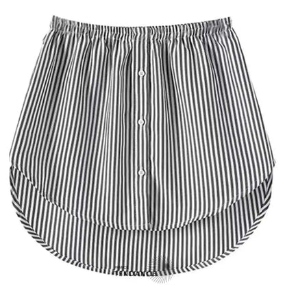 SKIRV™ | Jupe Bas-de-Chemise Tendance Outfit |