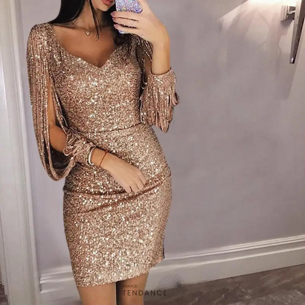 Sublime Robe à Paillettes | France-Tendance