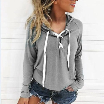 Sweat à Lacets - Nouvelle Collection | France-Tendance