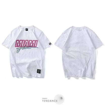 T-shirt Imprimé Miami | France-Tendance