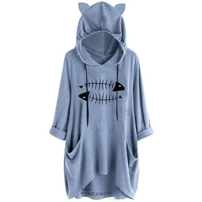 T-shirt Loose à Capuches | France-Tendance