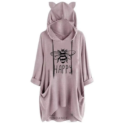 T-shirt Loose à Capuches | France-Tendance