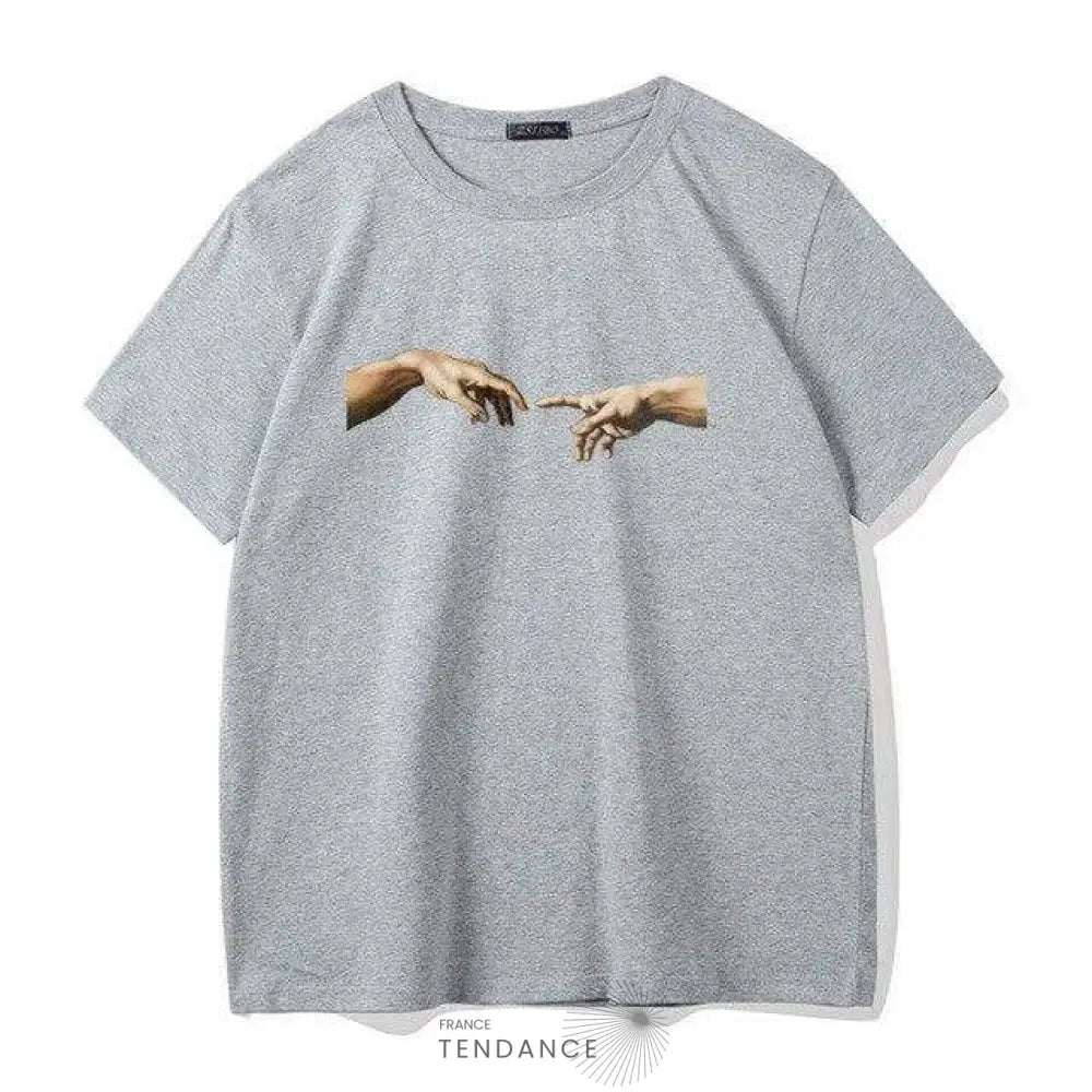 T-shirt Michelangelo Smoke | France-Tendance