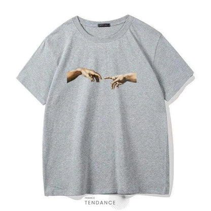 T-shirt Michelangelo Smoke | France-Tendance