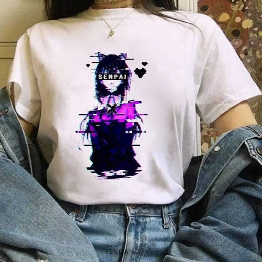 T-shirt Senpai | France-Tendance