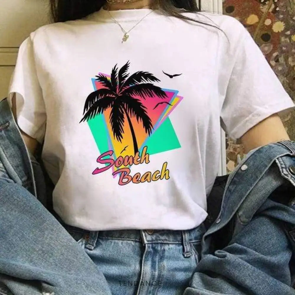 T-shirt South Beach | France-Tendance