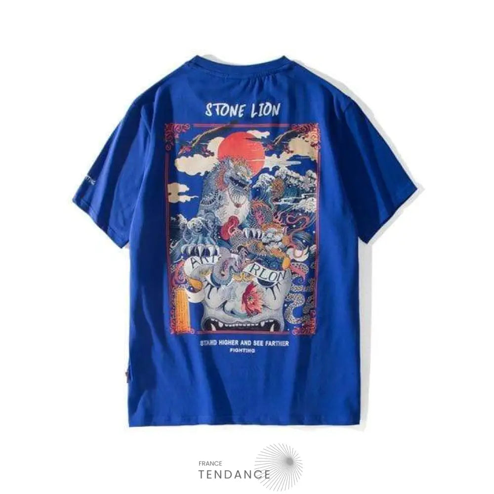 T-shirt Stone Lion | France-Tendance