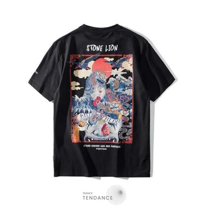 T-shirt Stone Lion | France-Tendance