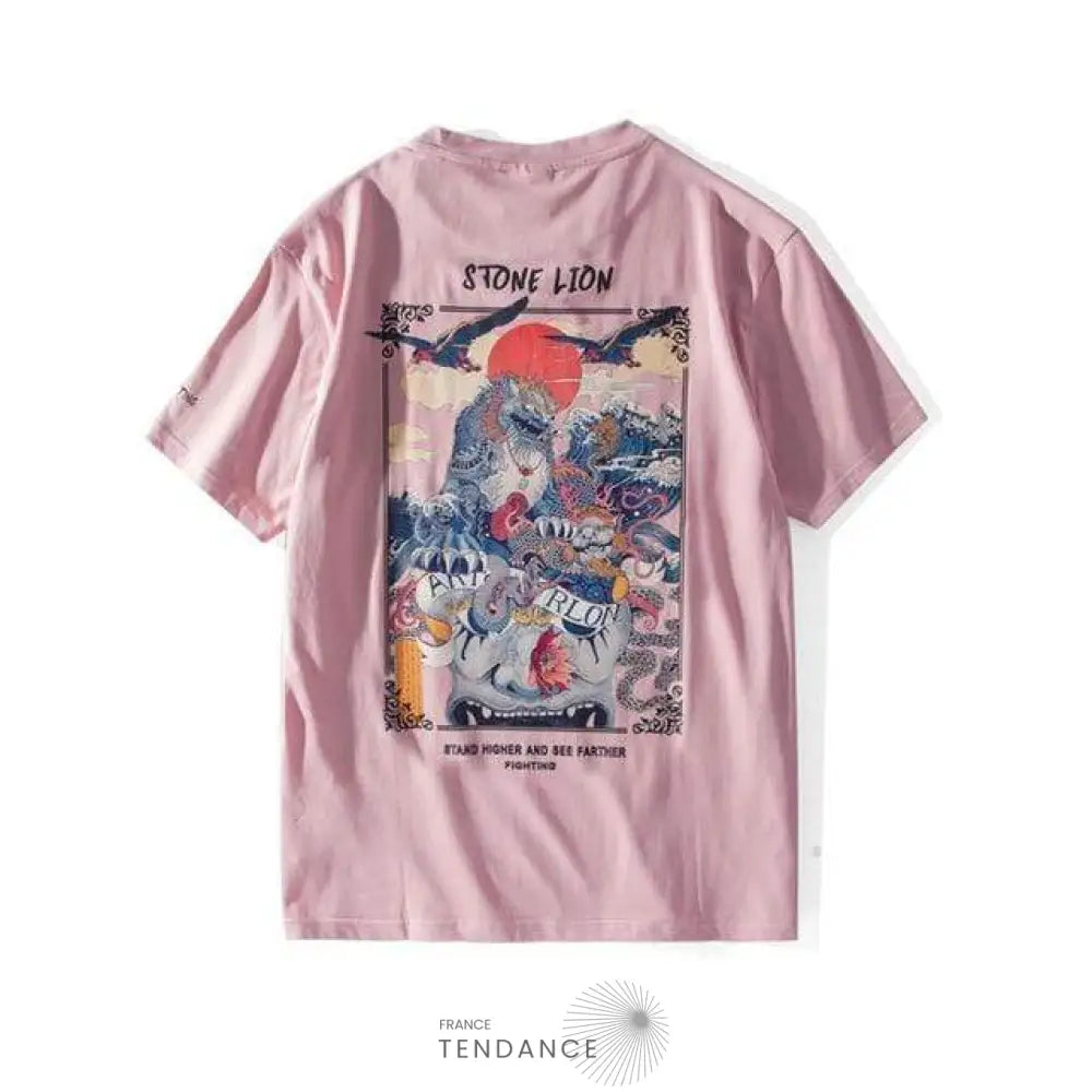 T-shirt Stone Lion | France-Tendance