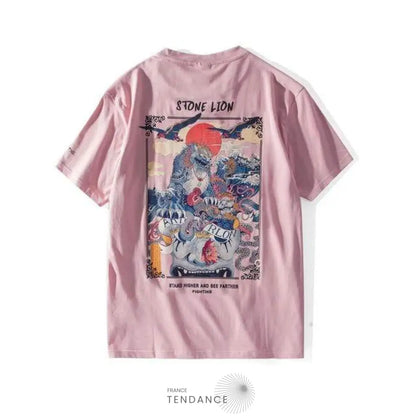 T-shirt Stone Lion | France-Tendance