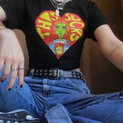 T-shirt Sucks | France-Tendance